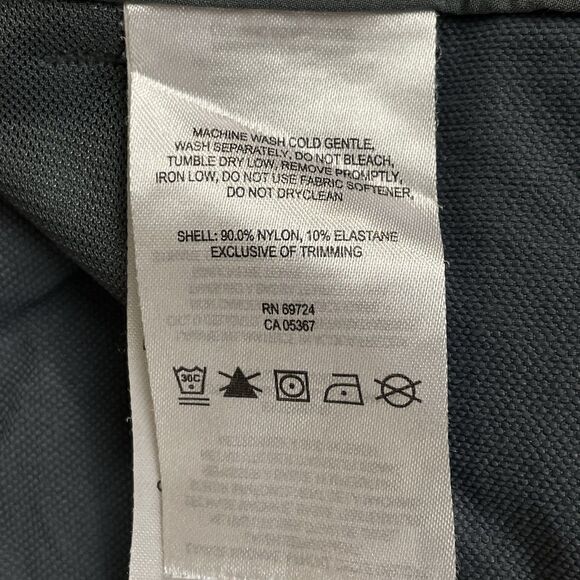 Columbia Titanium Nylon Shorts Men’s 38 Gray 10" Inseam Stretch Outdoor Gorpcore - Picture 8 of 16